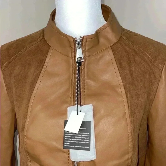 Cavalini Faux Leather Jacket - Picture 6 of 16